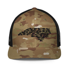 Load image into Gallery viewer, Camo NC Saltwater Fish Hat
